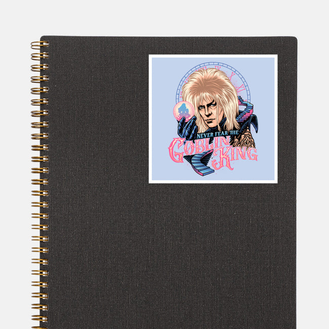 Never Fear The Goblin King-none glossy sticker-momma_gorilla