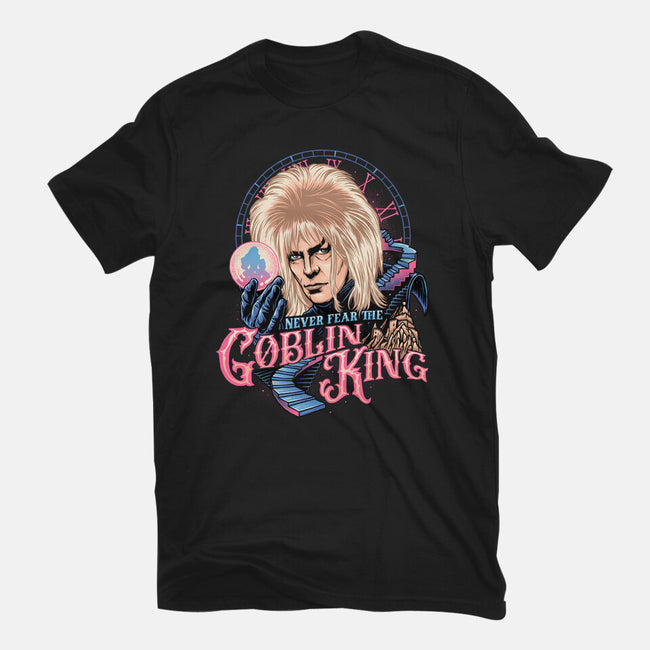 Never Fear The Goblin King-mens basic tee-momma_gorilla