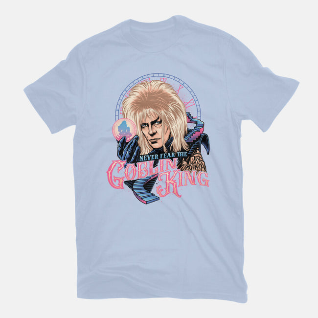 Never Fear The Goblin King-womens basic tee-momma_gorilla