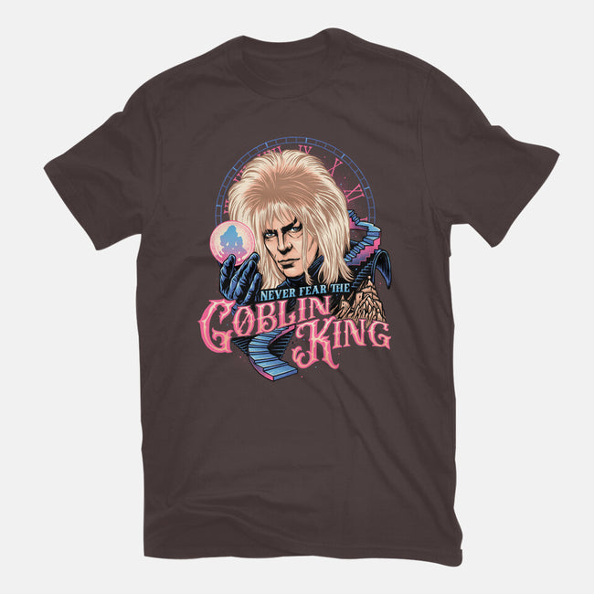 Never Fear The Goblin King-womens basic tee-momma_gorilla