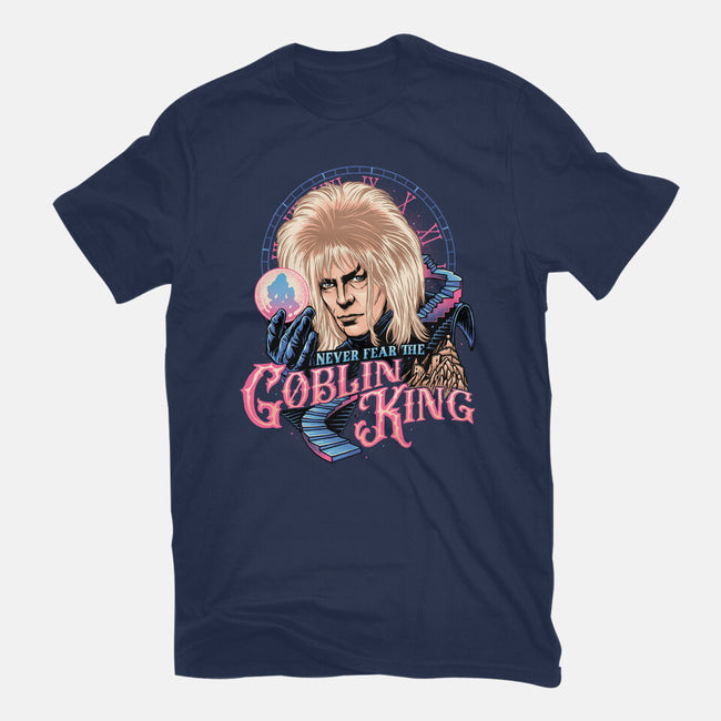 Never Fear The Goblin King-mens basic tee-momma_gorilla