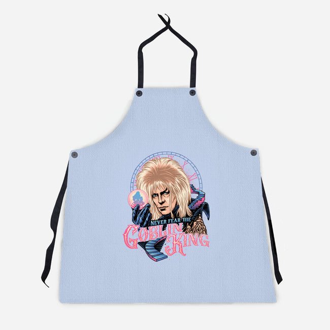 Never Fear The Goblin King-unisex kitchen apron-momma_gorilla