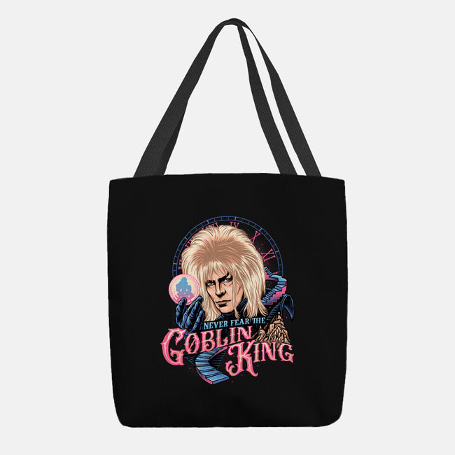 Never Fear The Goblin King-none basic tote bag-momma_gorilla