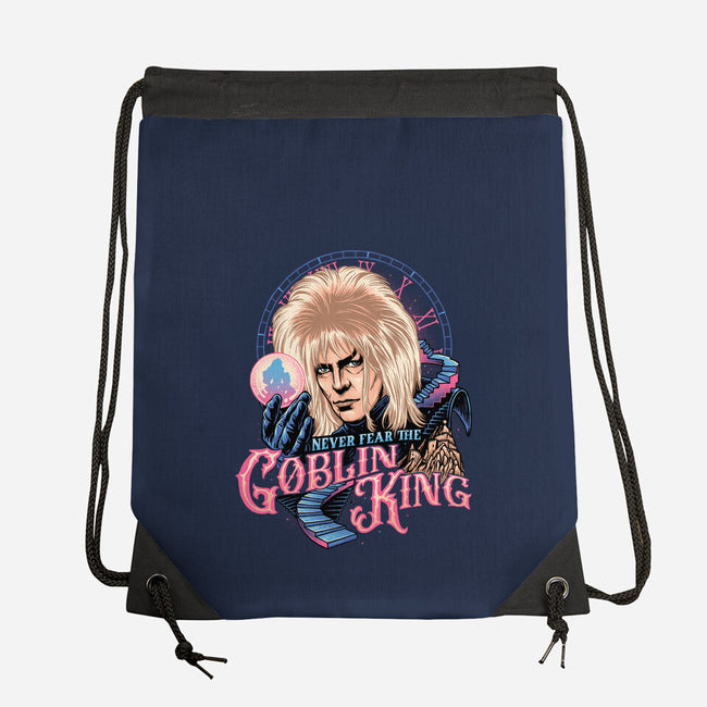 Never Fear The Goblin King-none drawstring bag-momma_gorilla