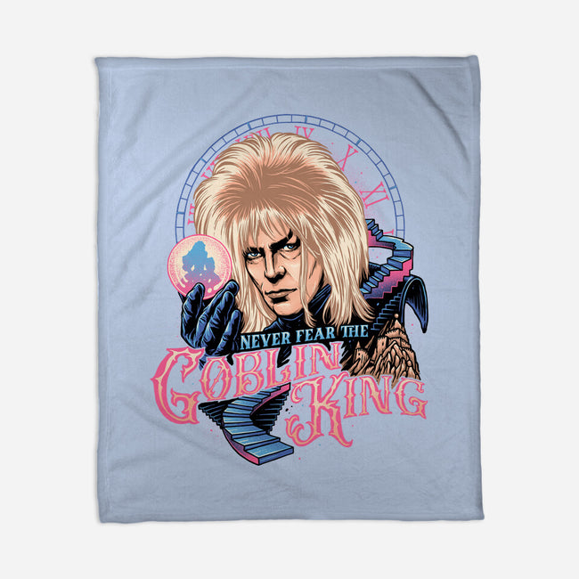 Never Fear The Goblin King-none fleece blanket-momma_gorilla