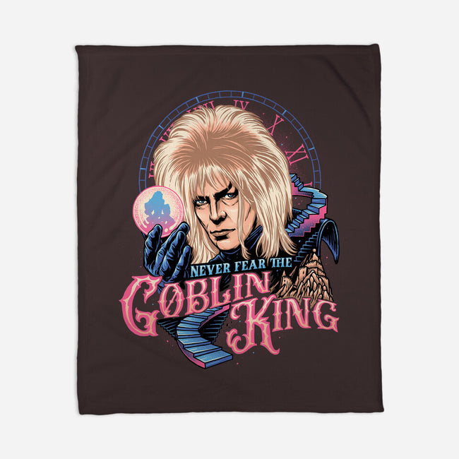 Never Fear The Goblin King-none fleece blanket-momma_gorilla