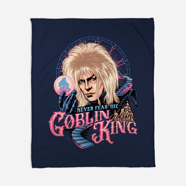 Never Fear The Goblin King-none fleece blanket-momma_gorilla