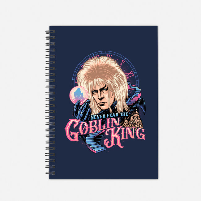 Never Fear The Goblin King-none dot grid notebook-momma_gorilla
