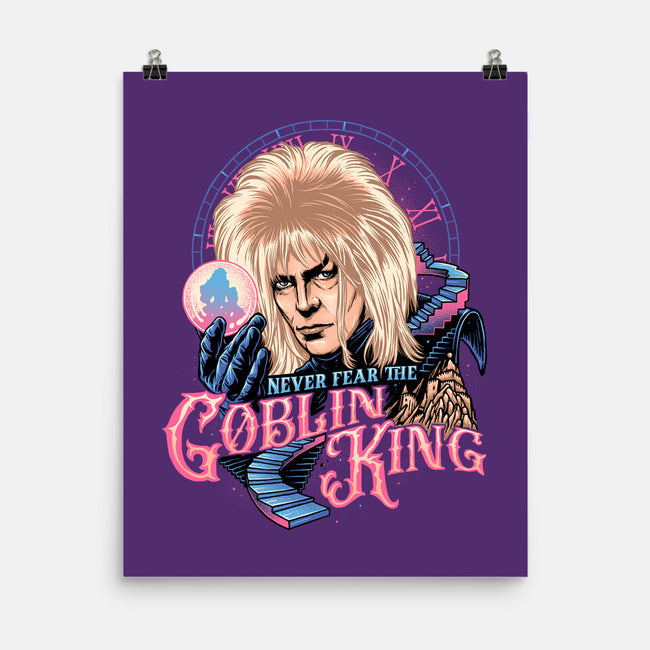 Never Fear The Goblin King-none matte poster-momma_gorilla