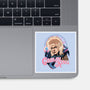 Never Fear The Goblin King-none glossy sticker-momma_gorilla