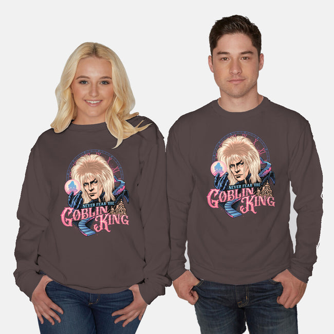 Never Fear The Goblin King-unisex crew neck sweatshirt-momma_gorilla