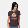 Never Fear The Goblin King-womens basic tee-momma_gorilla