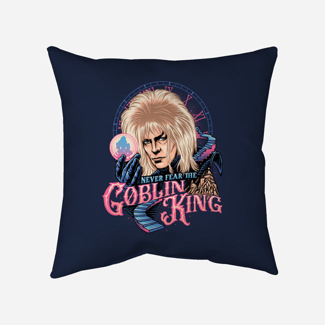 Never Fear The Goblin King-none removable cover w insert throw pillow-momma_gorilla