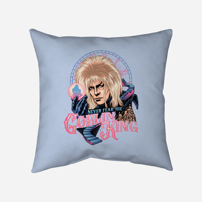 Never Fear The Goblin King-none removable cover throw pillow-momma_gorilla