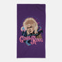 Never Fear The Goblin King-none beach towel-momma_gorilla