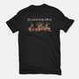 D-I-N-O-S-A-U-R-S-womens fitted tee-goodidearyan