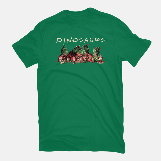D-I-N-O-S-A-U-R-S-mens premium tee-goodidearyan