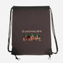 D-I-N-O-S-A-U-R-S-none drawstring bag-goodidearyan