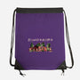D-I-N-O-S-A-U-R-S-none drawstring bag-goodidearyan