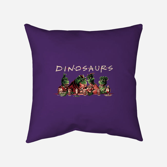 D-I-N-O-S-A-U-R-S-none removable cover w insert throw pillow-goodidearyan