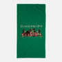 D-I-N-O-S-A-U-R-S-none beach towel-goodidearyan