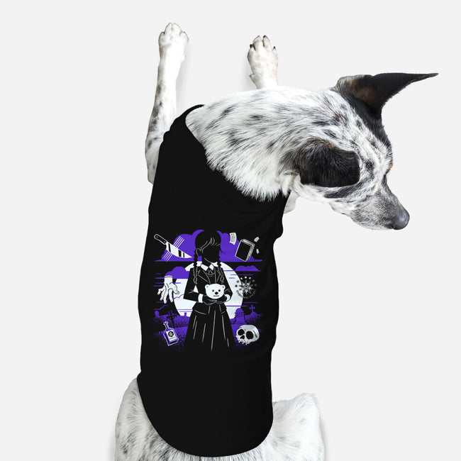 Wednesday Torturer-dog basic pet tank-estudiofitas