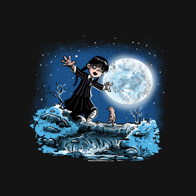 Thing And Wednesday-unisex pullover sweatshirt-zascanauta