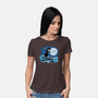 Thing And Wednesday-womens basic tee-zascanauta