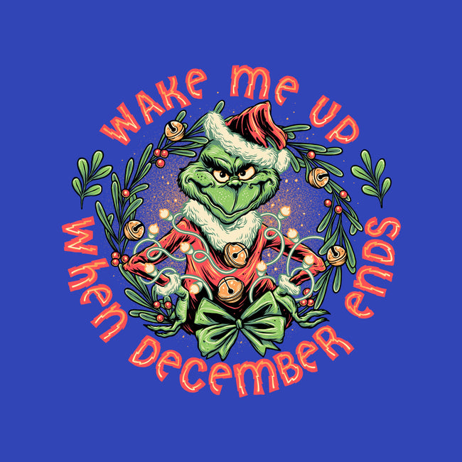 Wake Me Up When December Ends-none removable cover w insert throw pillow-momma_gorilla