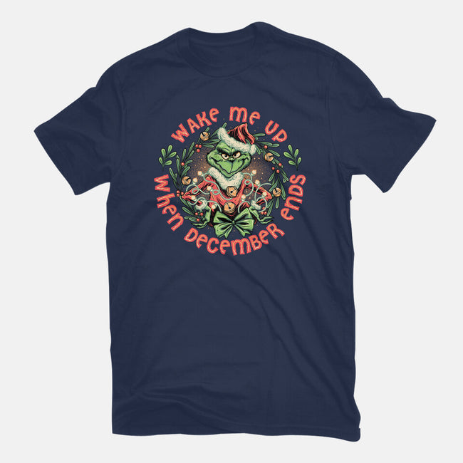 Wake Me Up When December Ends-mens heavyweight tee-momma_gorilla