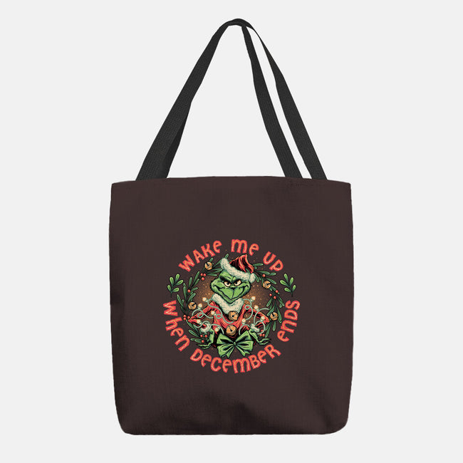 Wake Me Up When December Ends-none basic tote bag-momma_gorilla