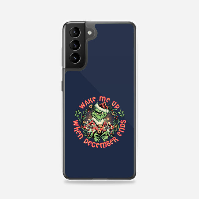 Wake Me Up When December Ends-samsung snap phone case-momma_gorilla