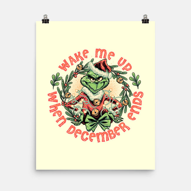 Wake Me Up When December Ends-none matte poster-momma_gorilla