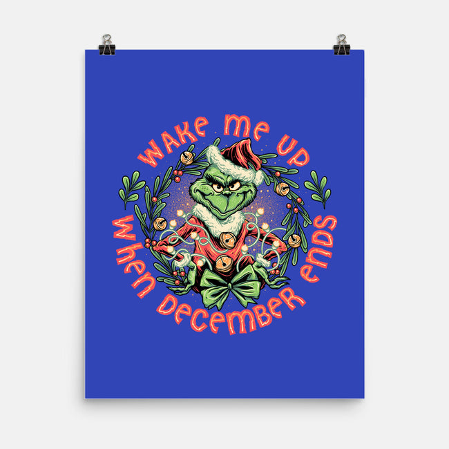 Wake Me Up When December Ends-none matte poster-momma_gorilla