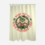 Wake Me Up When December Ends-none polyester shower curtain-momma_gorilla