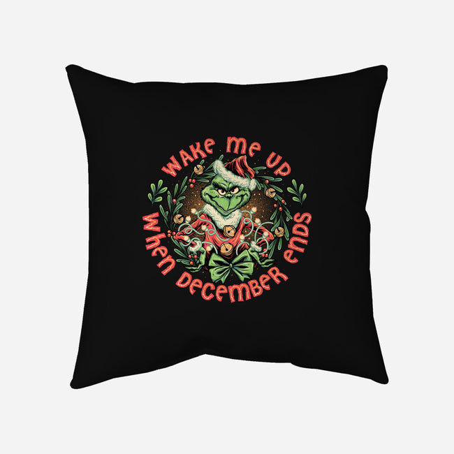 Wake Me Up When December Ends-none removable cover throw pillow-momma_gorilla