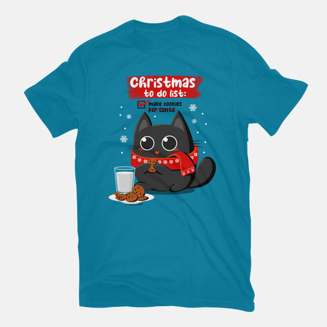 Cookies For Santa-womens basic tee-erion_designs