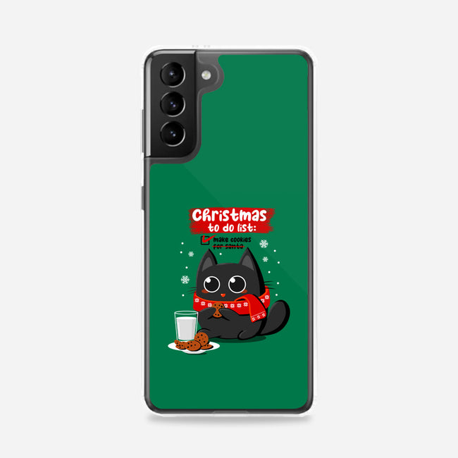 Cookies For Santa-samsung snap phone case-erion_designs