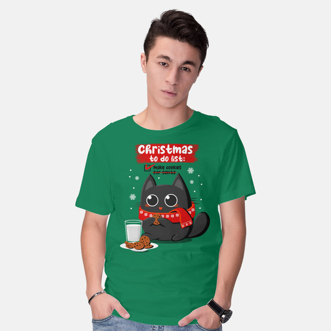 Cookies For Santa-mens basic tee-erion_designs