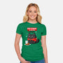 Cookies For Santa-womens fitted tee-erion_designs