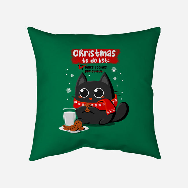 Cookies For Santa-none removable cover w insert throw pillow-erion_designs