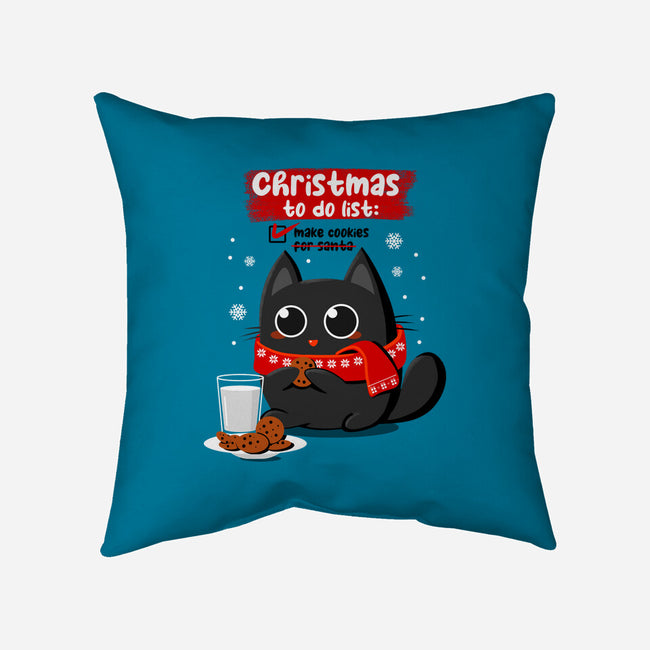 Cookies For Santa-none removable cover w insert throw pillow-erion_designs