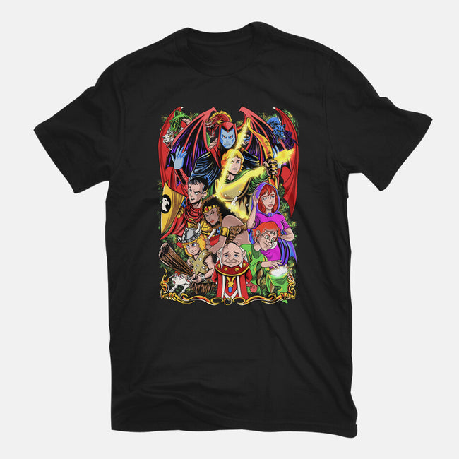 D&D-womens fitted tee-Nihon Bunka