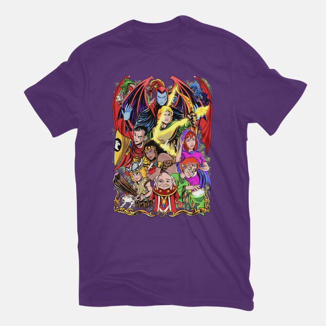 D&D-womens fitted tee-Nihon Bunka