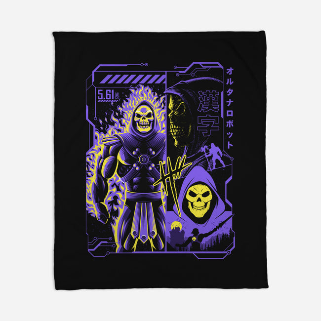 Skeletor Manga-none fleece blanket-albertocubatas