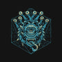 The Beholder And The Dice-mens heavyweight tee-Logozaste