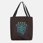 The Beholder And The Dice-none basic tote bag-Logozaste