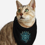 The Beholder And The Dice-cat bandana pet collar-Logozaste