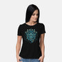 The Beholder And The Dice-womens basic tee-Logozaste