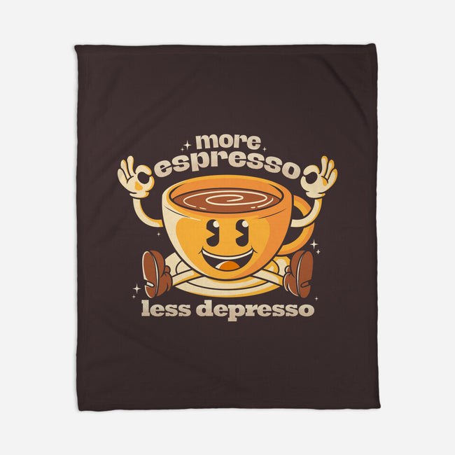 More Espresso-none fleece blanket-Douglasstencil